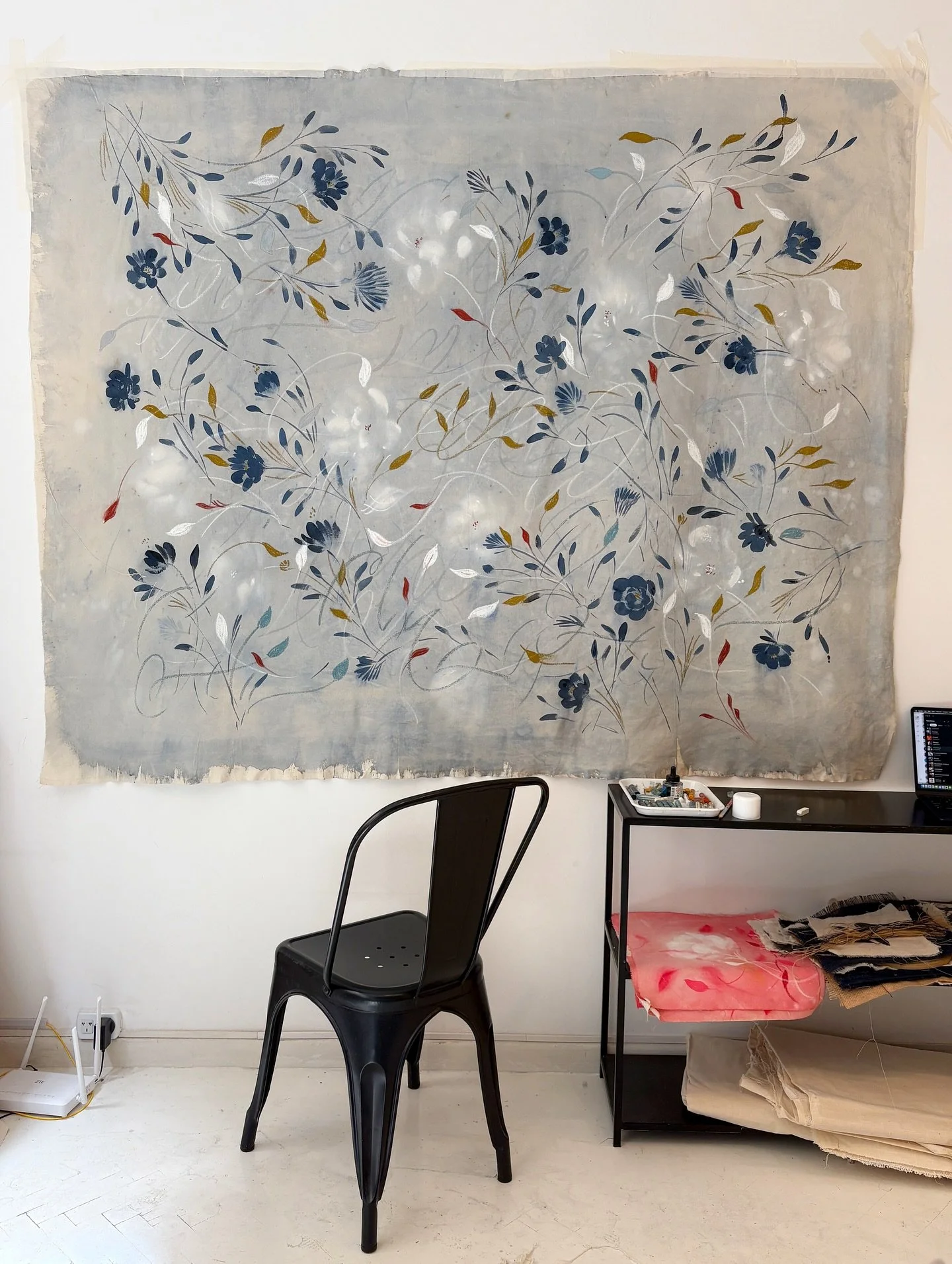 200 x 160 cm de Trazos &amp; Flores y esta paleta 🫶🏼