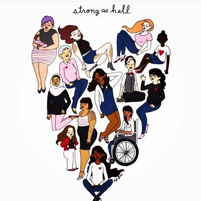 In celebration of international women&rsquo;s day...what is your favorite thing about being a woman? 
👸🏻 drop your answer below! ⬇️
.
.
Celebration medley #regrann in order from: @sarah.m.ella_ 
@katja.perez 
@mujersalvajediosalunar 
@meditationsec