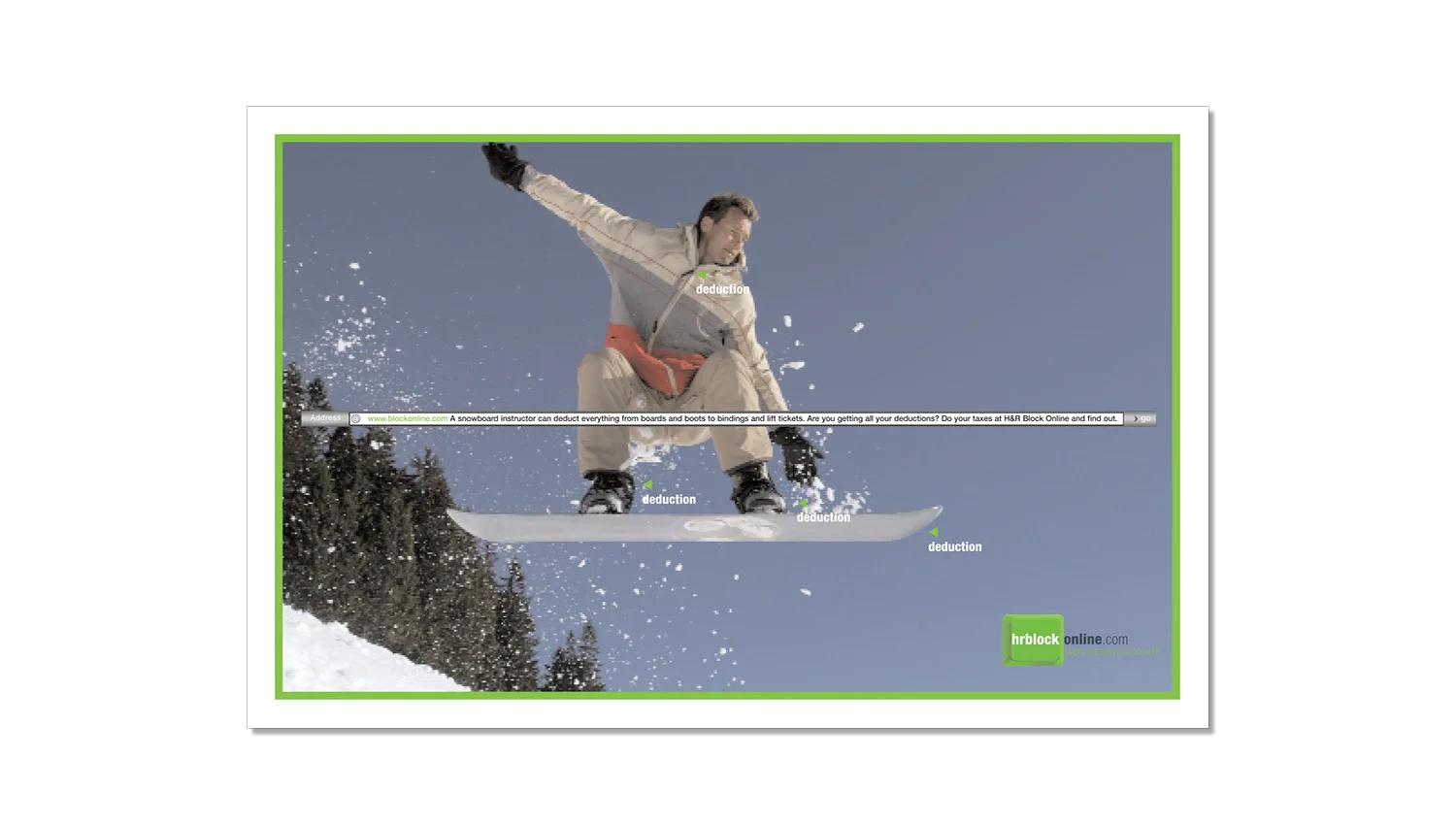 H&R Block Magazine Ad