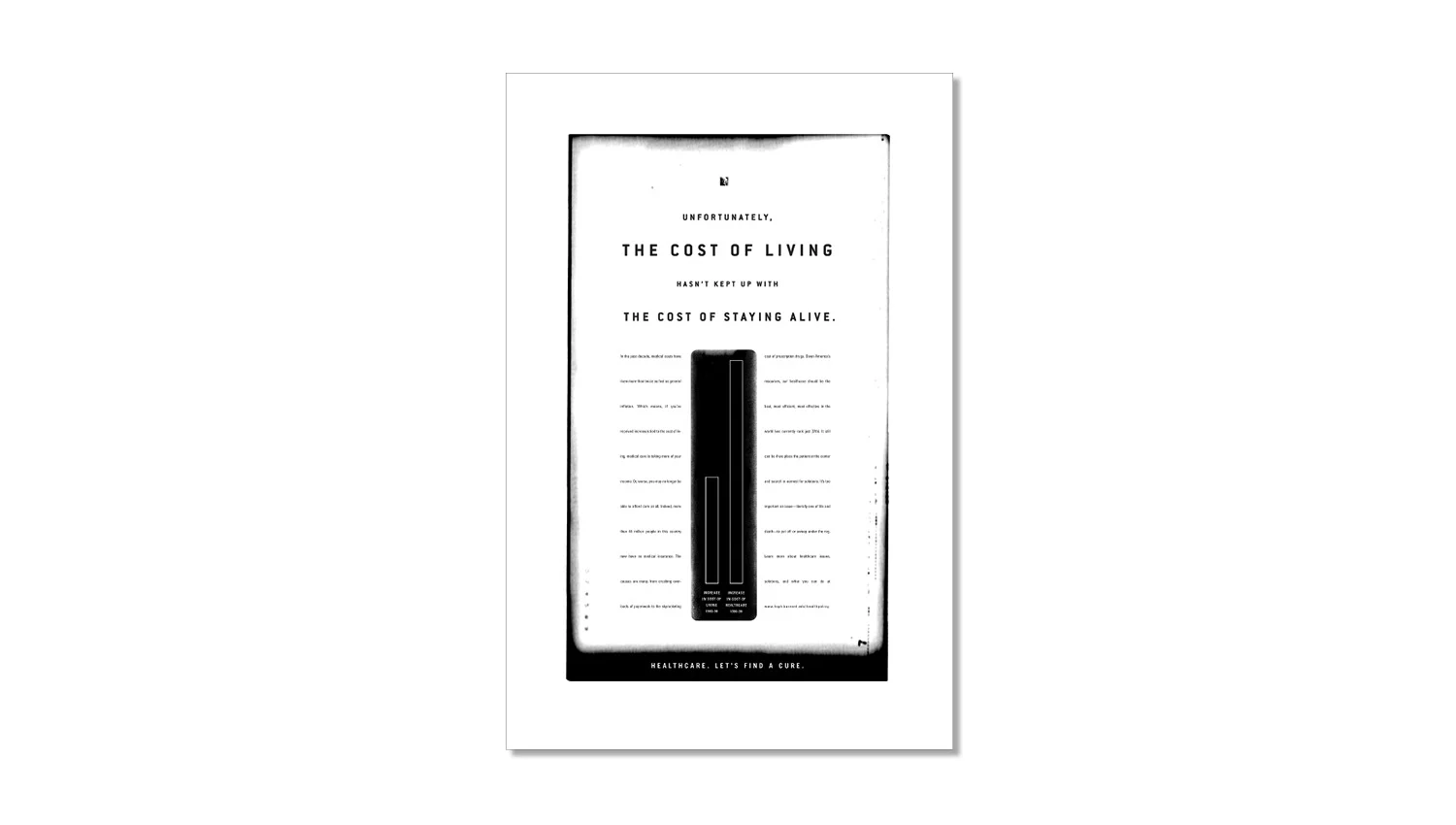 Harvard Healthcare Newspaper Ad