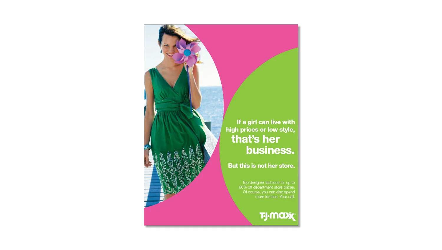 TJ Maxx Print Ad