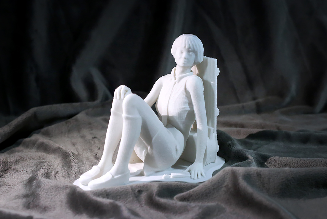 소녀 높이 14cm
