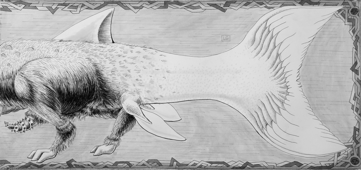 "The Behemoth" Tail Detail