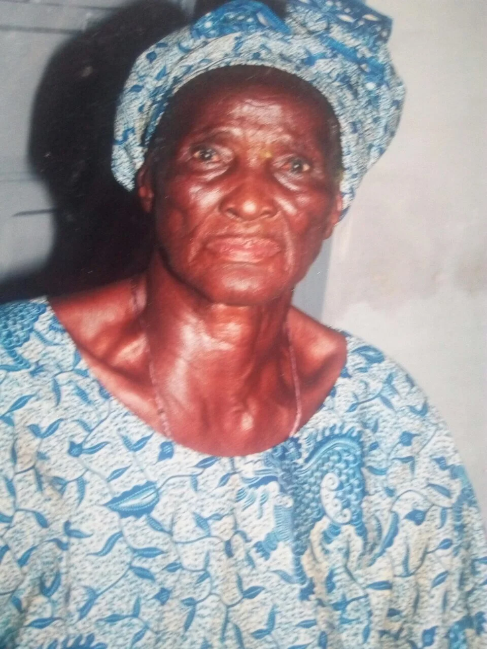 Mémé Vlafonou, one of the storytellers. Photo credit: Judith Vlafonou