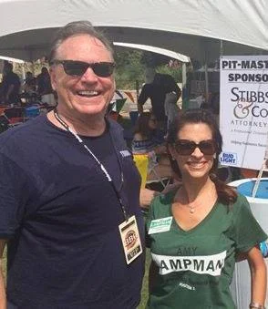 Amy Lampman and Bruce Tough