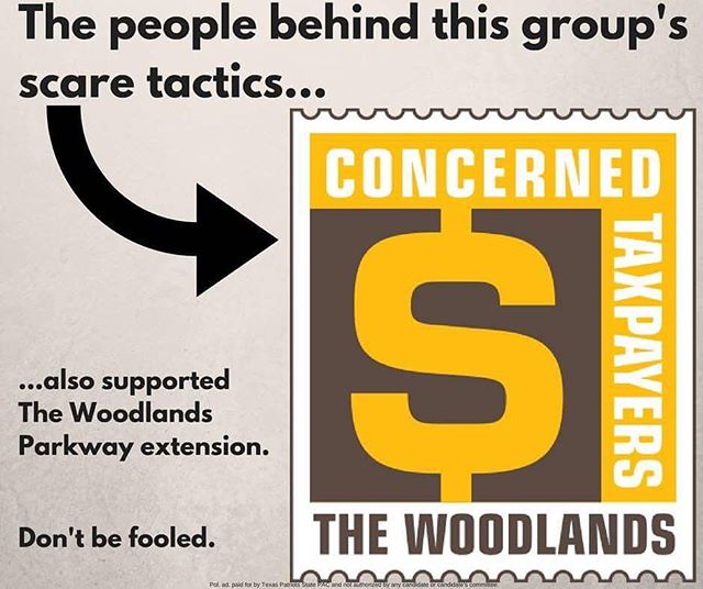 The political elites and developers created this group to attack Gordy Bunch, Brian Boniface, John Anthony Brown, and Bruce Rieser for standing up for our residents. Don't be fooled! #thewoodlands