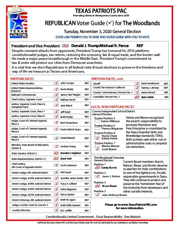 VOTER GUIDE Texas Patriots PAC voter-guide-texas-patriots-pac