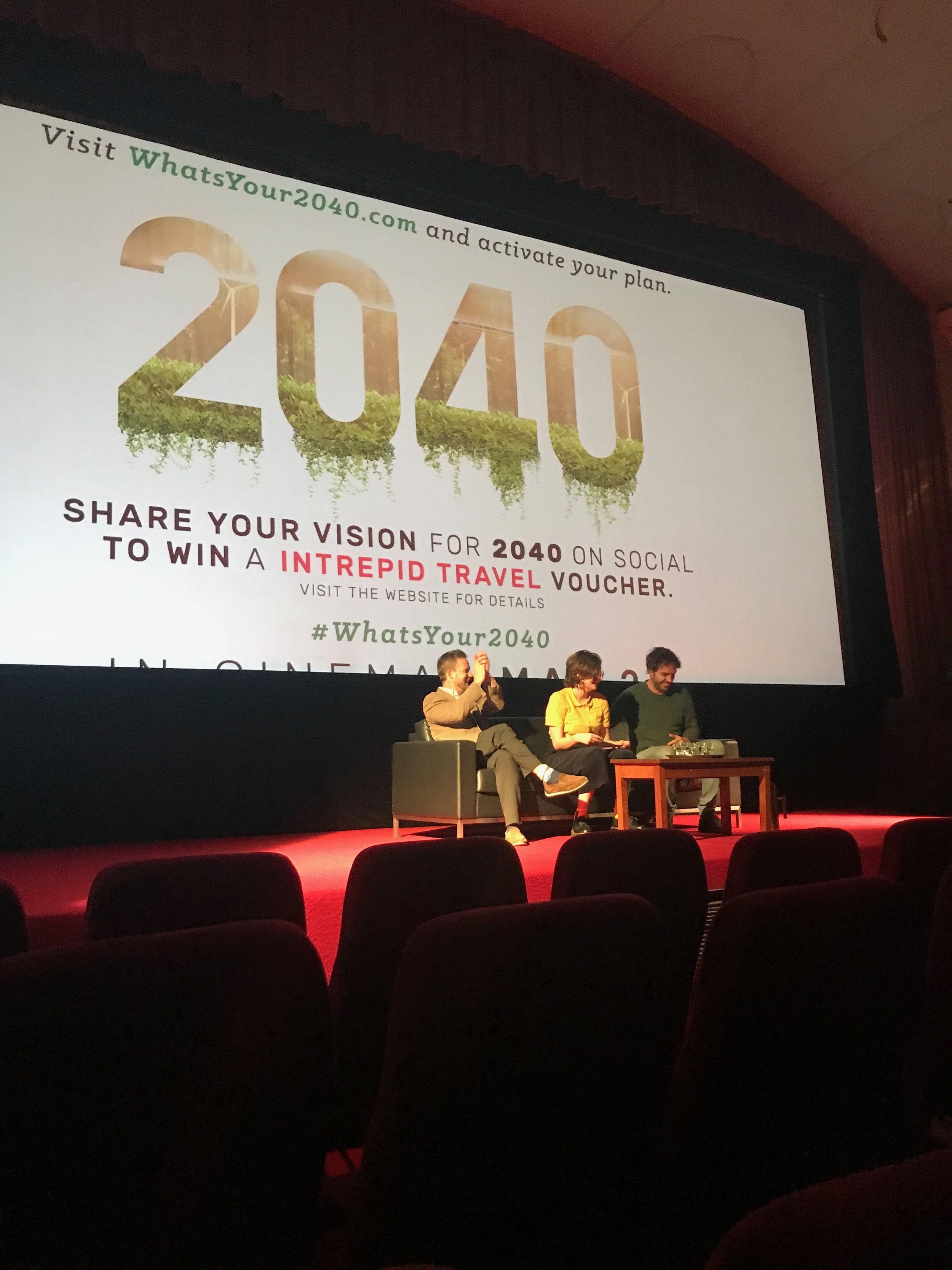 We encourage you all to go see the 2040 movie by Damon Gameau. Spread the word and activate your plan to bring to life YOUR 2040 at WHATSYOUR2040