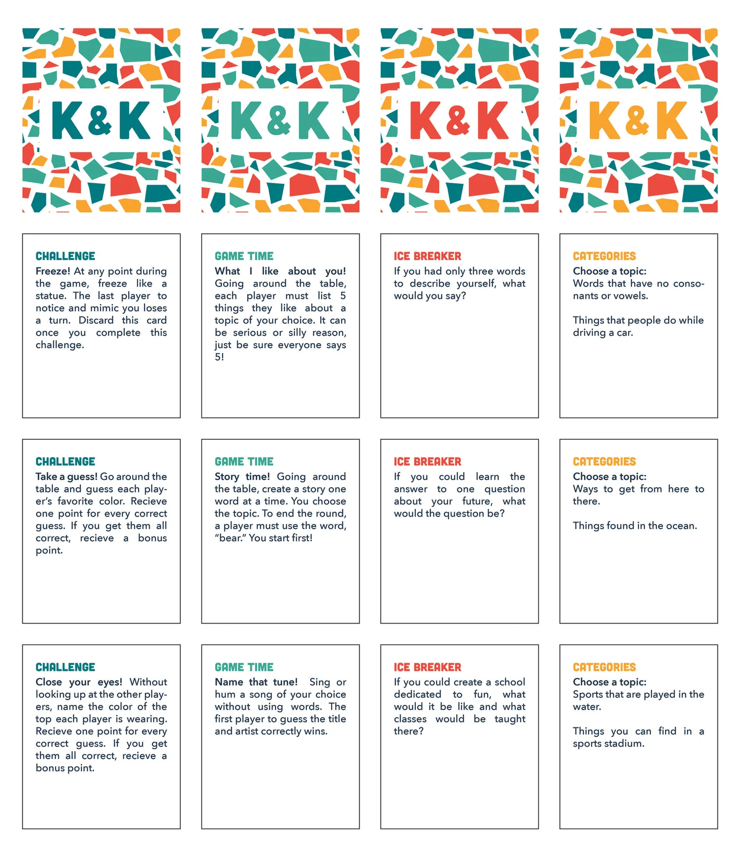 Kith & Kin Card Game β Karley Adrion kith-kin-card-game-karley-adrion