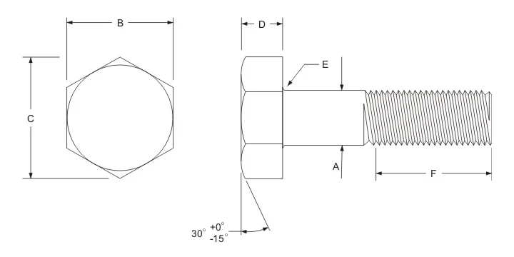 Bolt Dimensions Baden Steelbar Bolt Corp