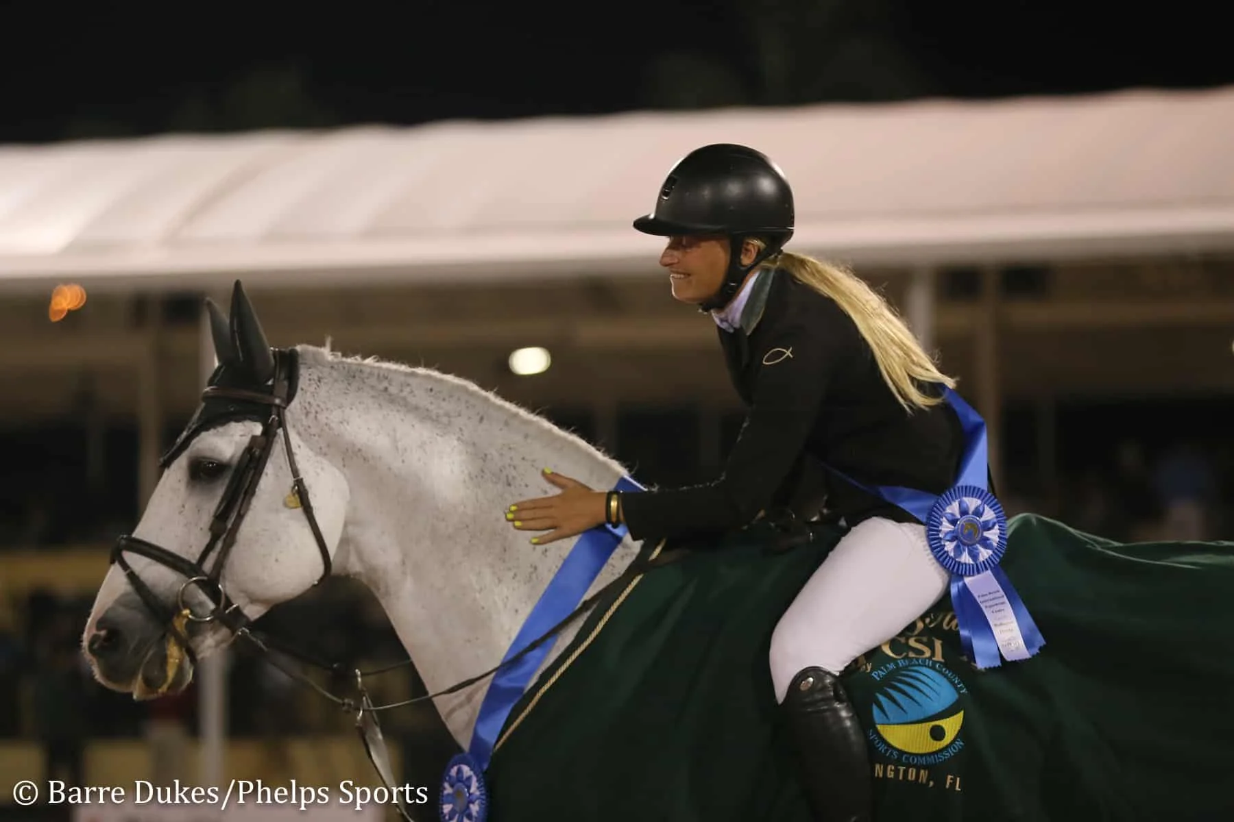“Frosty” Flies to $216,000 Holiday &amp; Horses FEI CSI4* Win With Kristen Vanderveen