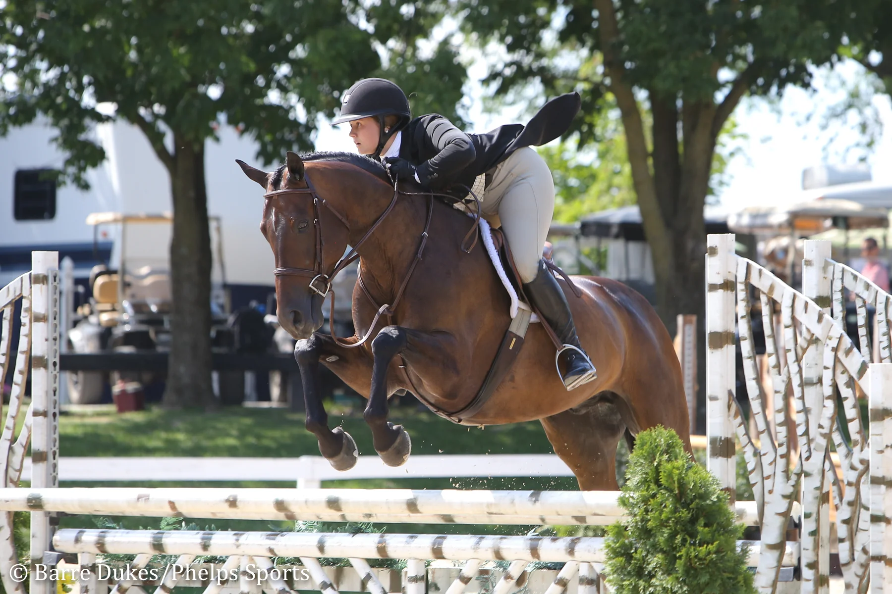 Alyssa Mansfield and Candor Can’t Be Caught in $5,000 USHJA National Hunter Derby