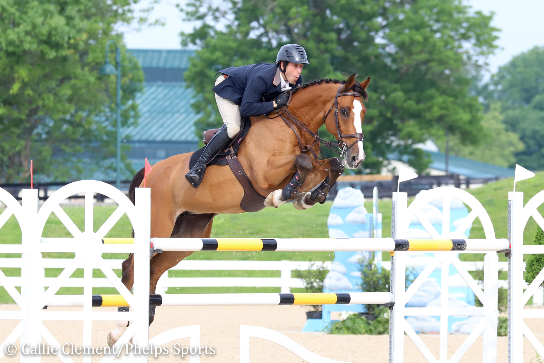 Darius De W Dominates $5,000 1.45m Open Jumpers With Andy Kocher at Kentucky Spring Classic