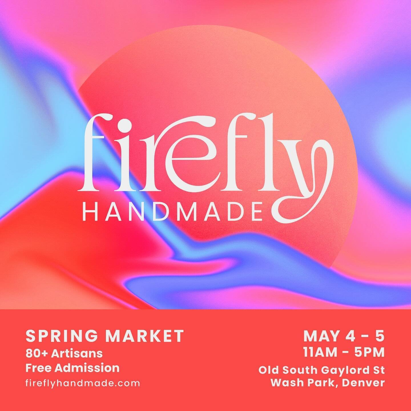 This weekend in Denver, the first Firefly Market! I found out I&rsquo;m booth number 12, so if you&rsquo;re around come say hi. It looks like a beautiful weekend (fingers crossed). #artfairseason #denverartfair #denverartscene #coloradoartist #abstra