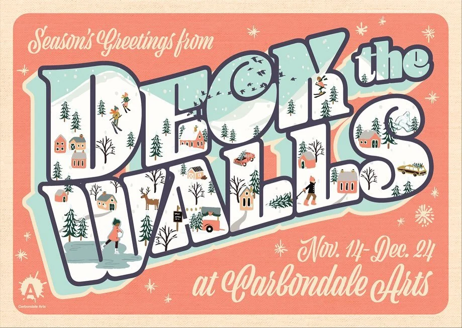 Deck the Walls is open @carbondalearts until December 24. There&rsquo;s so many sweet, thoughtful gift possibilities. Every time I&rsquo;ve walked through I&rsquo;ve found something new to enjoy. Come get some semi-early holiday shopping done&hellip;