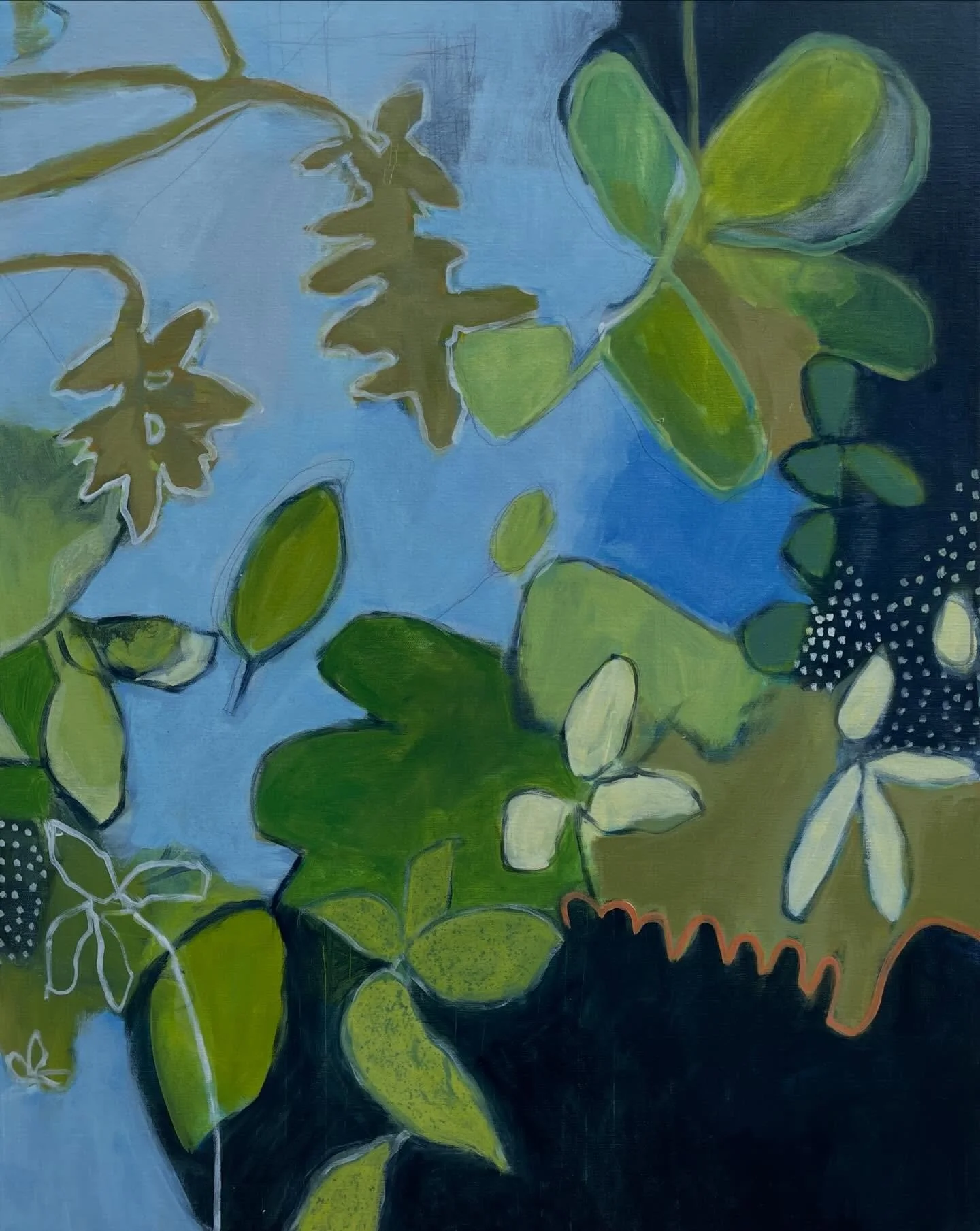 47th Annual Valley Visual Show @carbondalearts opens this Friday! 5-7pm. Should be a cozy evening full of local art&hellip; come out and support creative community. 

My piece Secret Sanctuary pays homage to the forests and the joy of immersing ourse