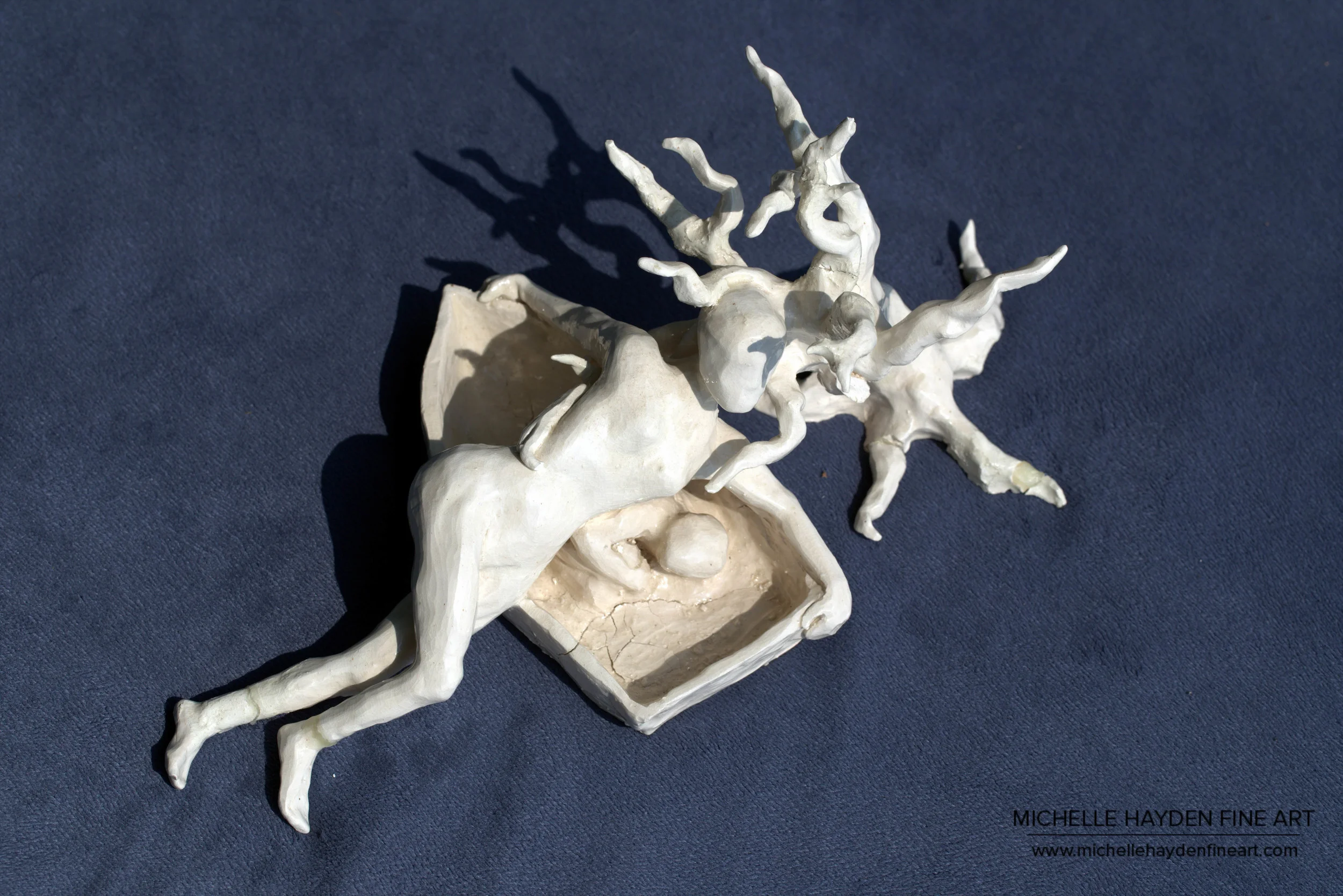 "Drift", 1992, (7.5 x 15 x 8.5 inches)