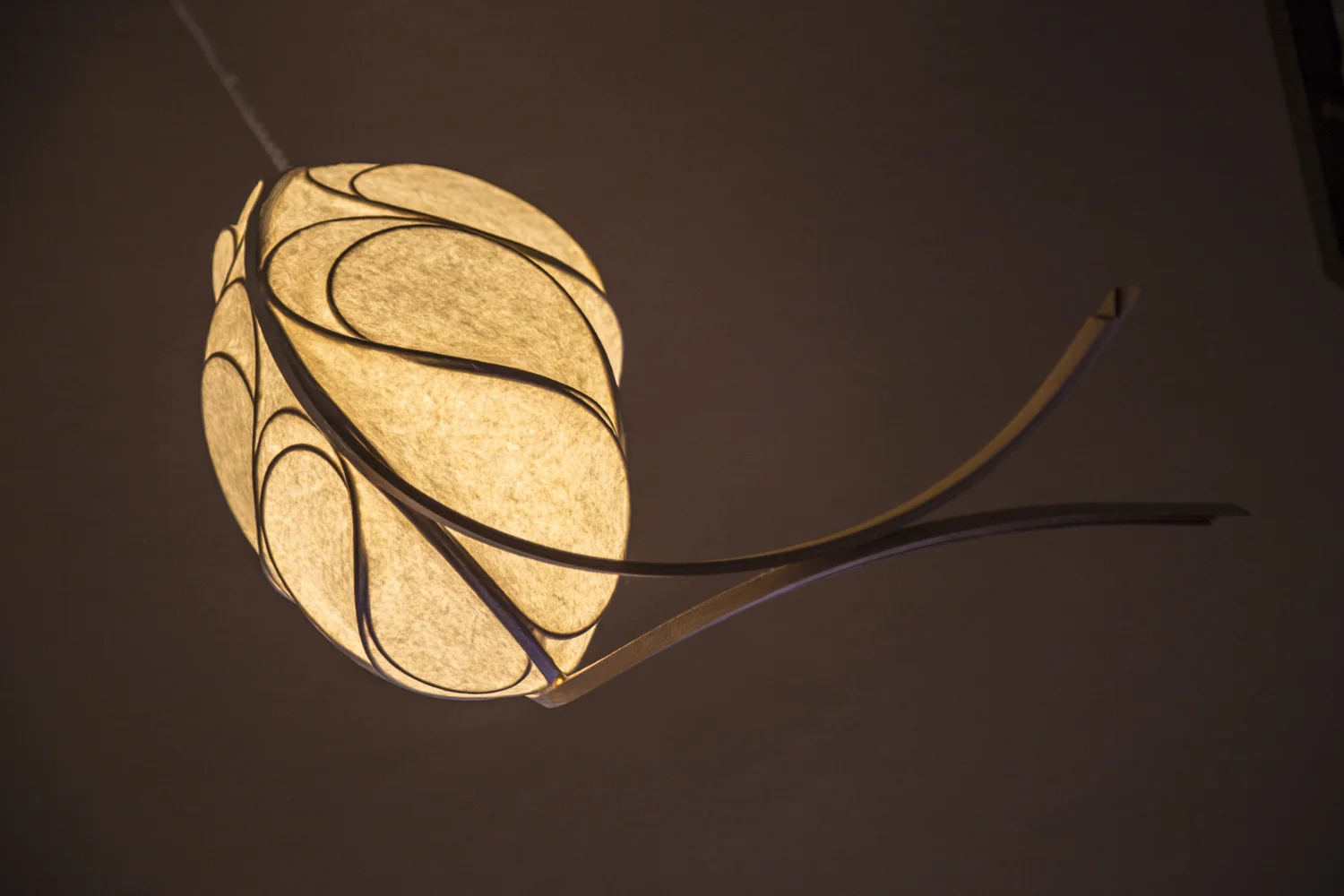 Stephen White's light sculpture... one of many masterpieces!