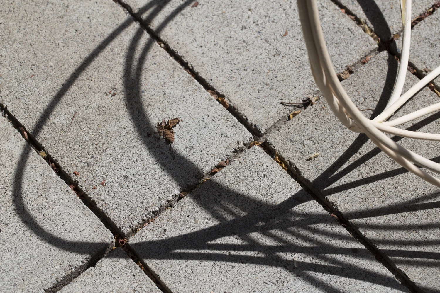 These shadows made me as happy as the form was taking shape... confirmation that it was becoming real.