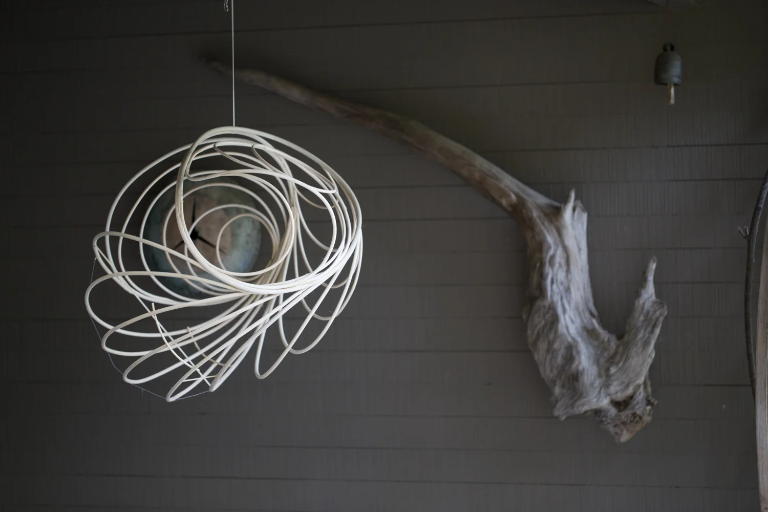 Alternate view... open hole large enough to fit smaller sculpture inside in order to ship back to KY...