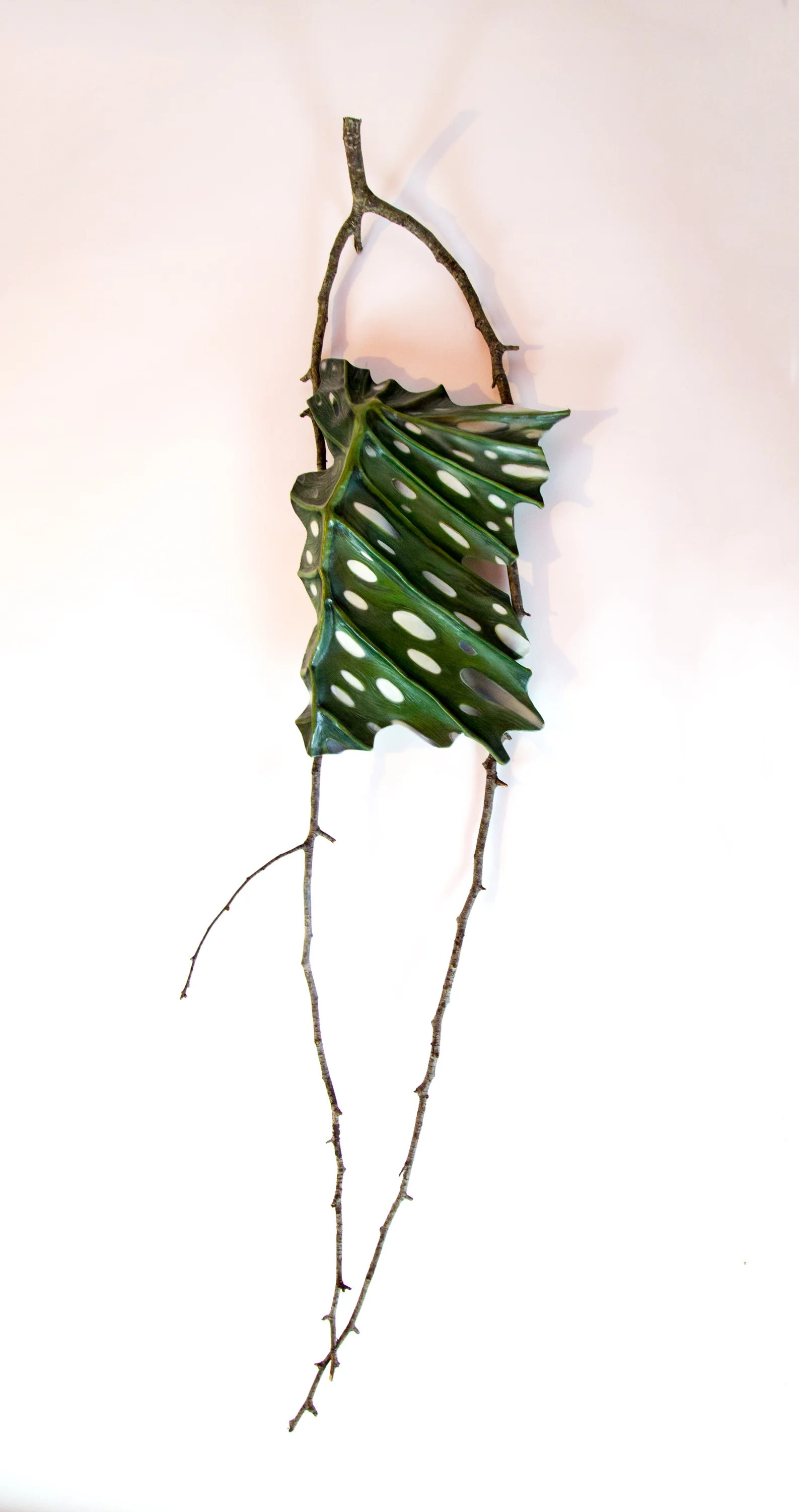 "The Space Between", (56 x 14 x 7 inches)