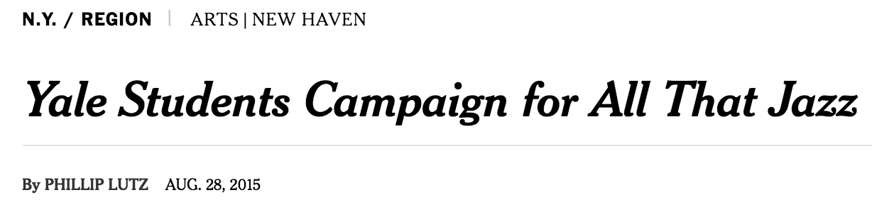 Featured in the New York Times