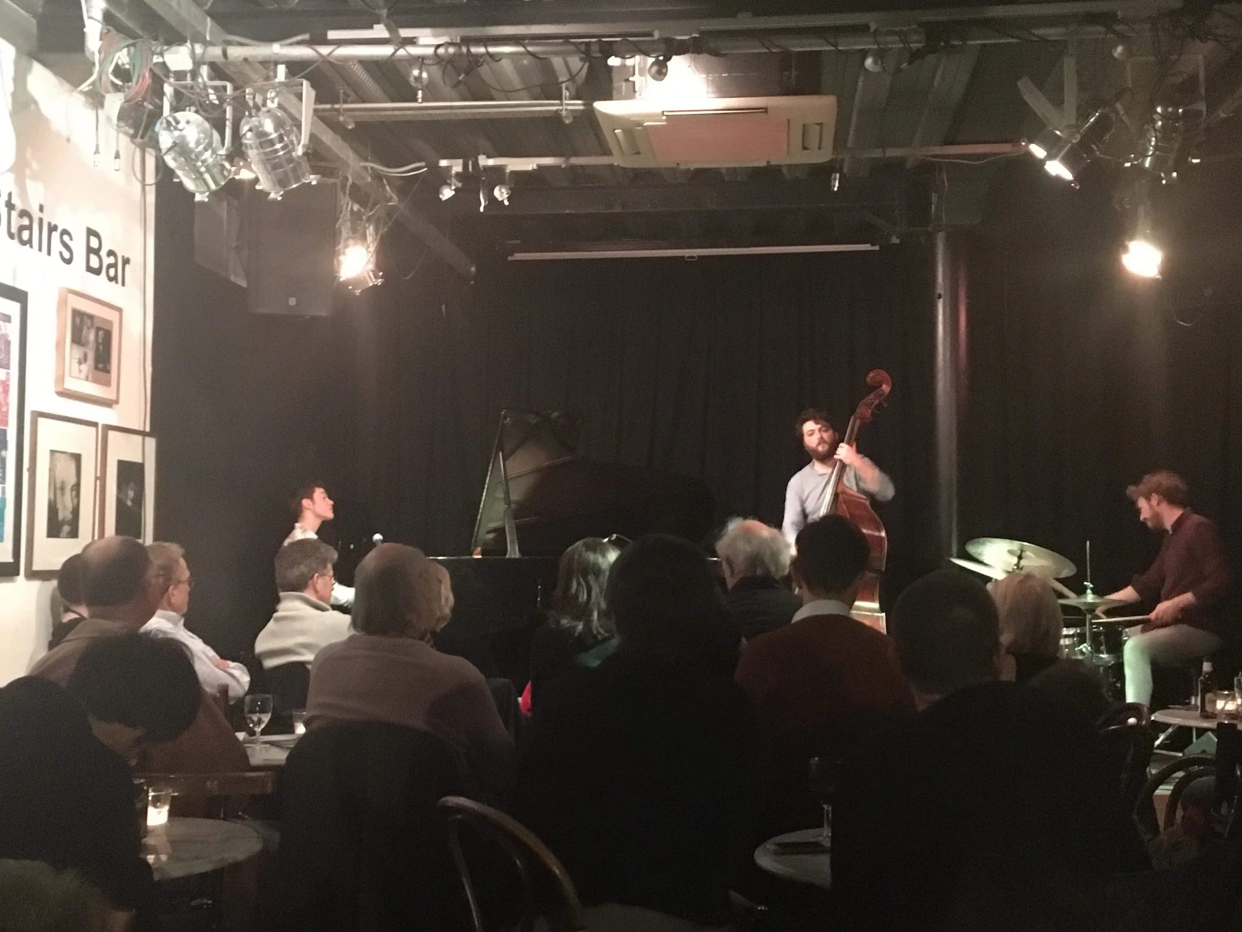 Performing with Huw V Williams and Jay Davis at the Vortex in London