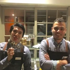 Hospitality Intern at workplace