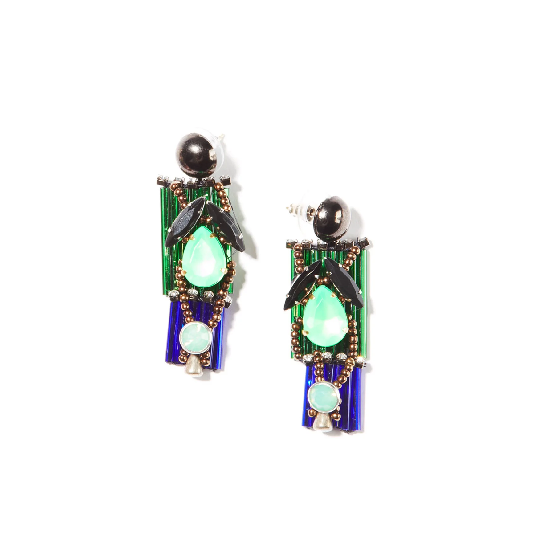 Gil earrings - verde
