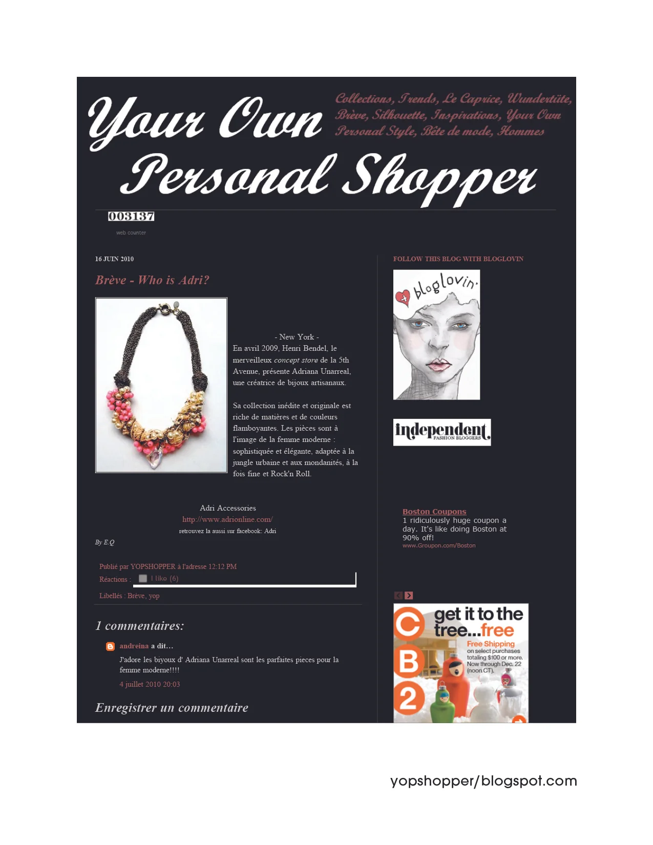 yopshopper/ blogspot.com