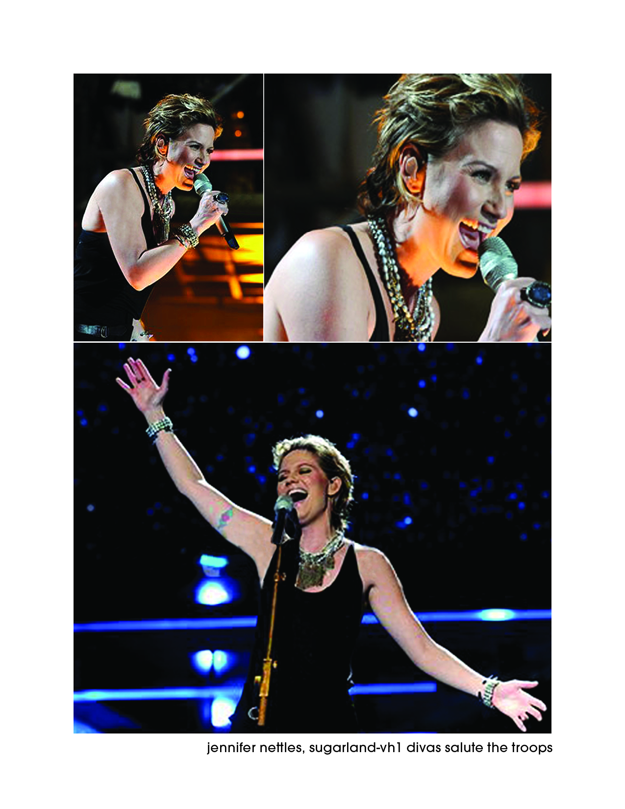 Jennifer Nettles, Sugerland VH1 Divas Salute The troops