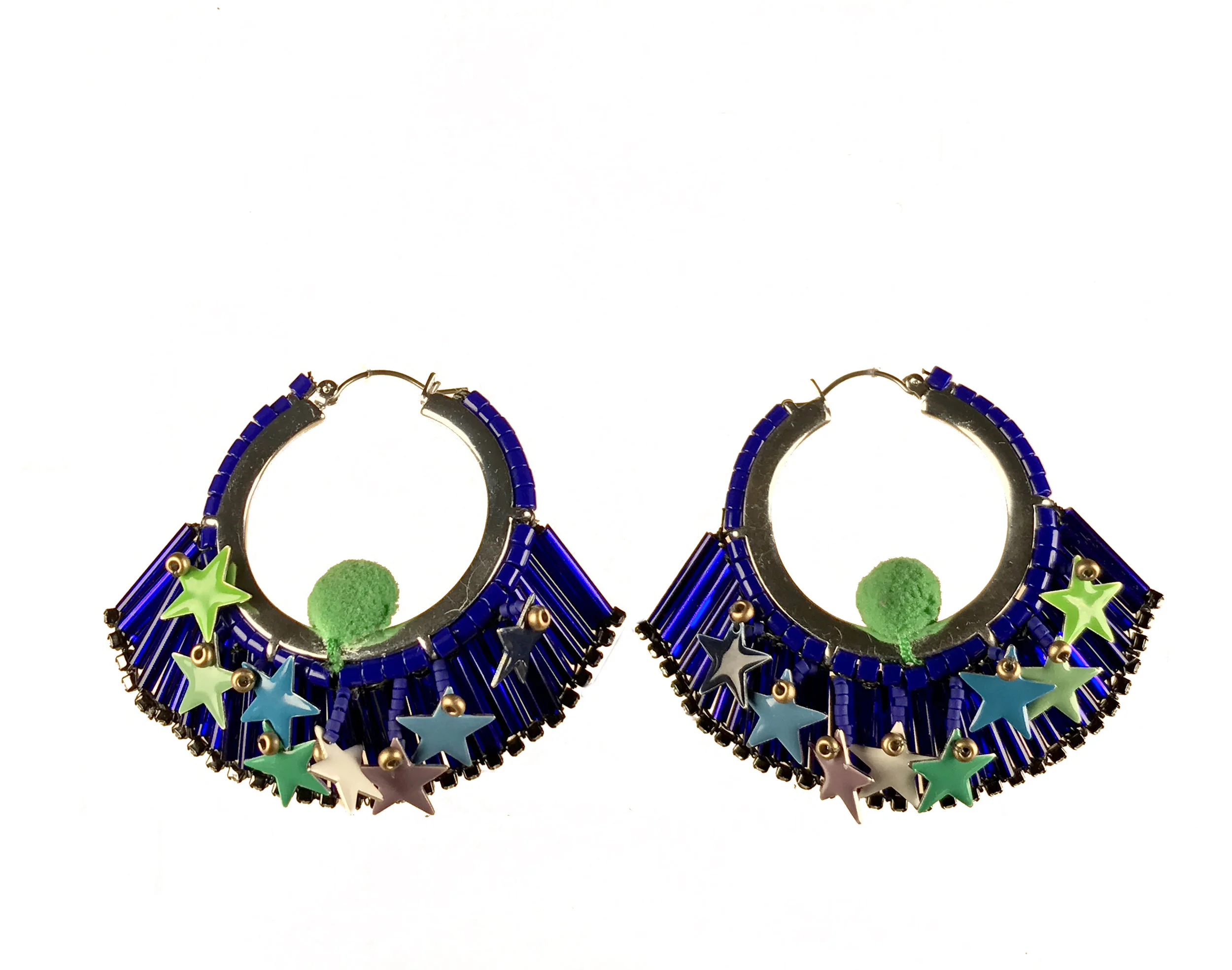 estrellas blue - earrings