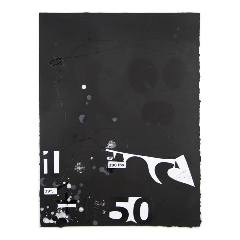 Suzanne McClelland, In the Black #8, 2015