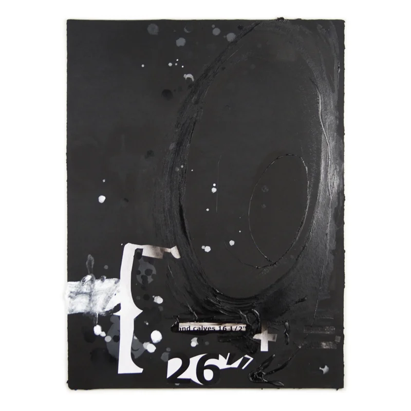 Suzanne McClelland, In the Black #9, 2015