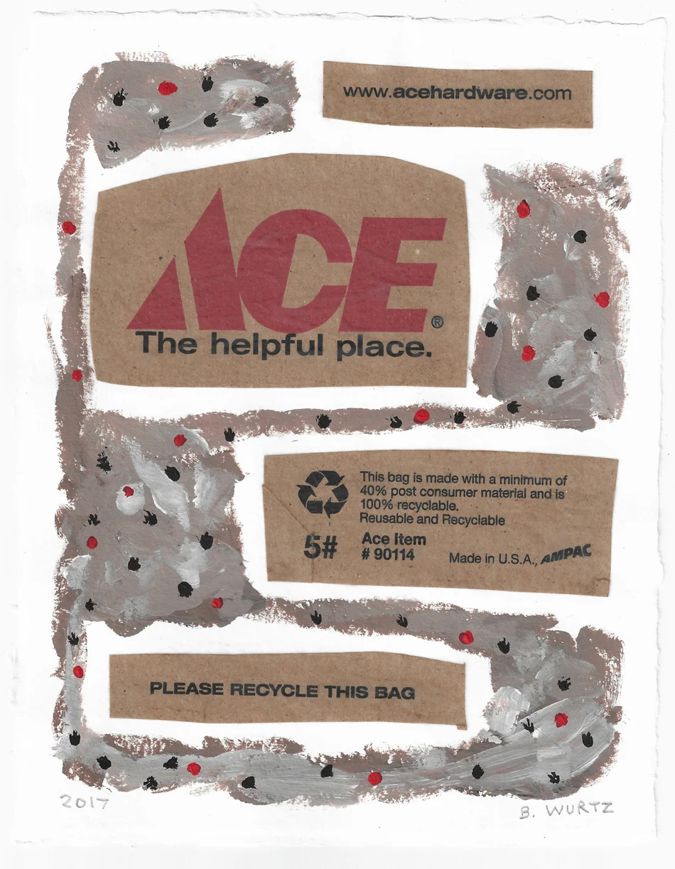 B. Wurtz, Untitled (Ace)
