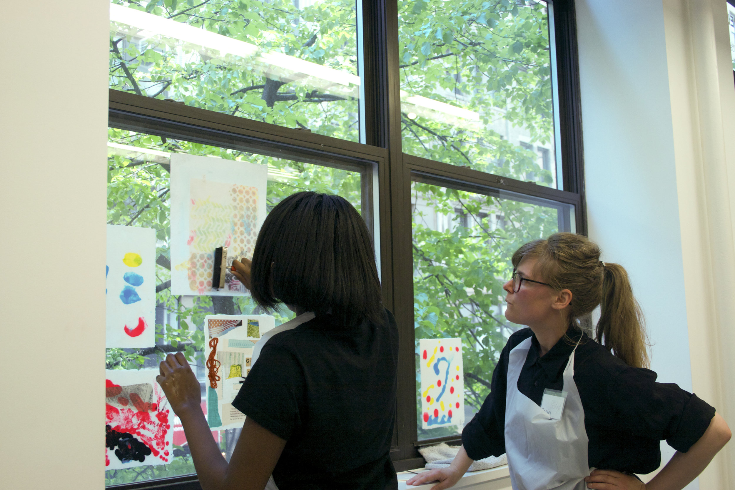 Papermaking Workshop at Joan Mitchell Foundation