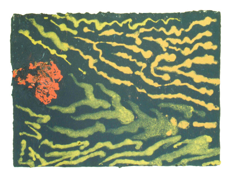   Ming Fay   Pattern (Mandrake) , 1991 Handmade paper 21 x 29 Inches 