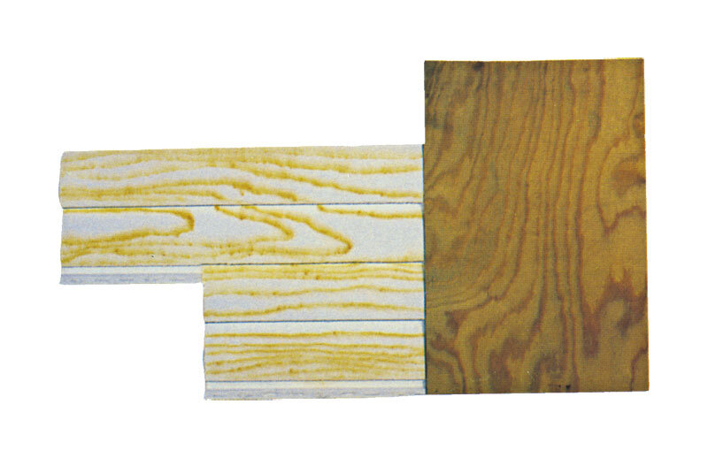   Oona Stern   Untitled (grain) , 1998 Plywood, crayon, cast cotton paper 23 x 40 x 3/4 Inches 