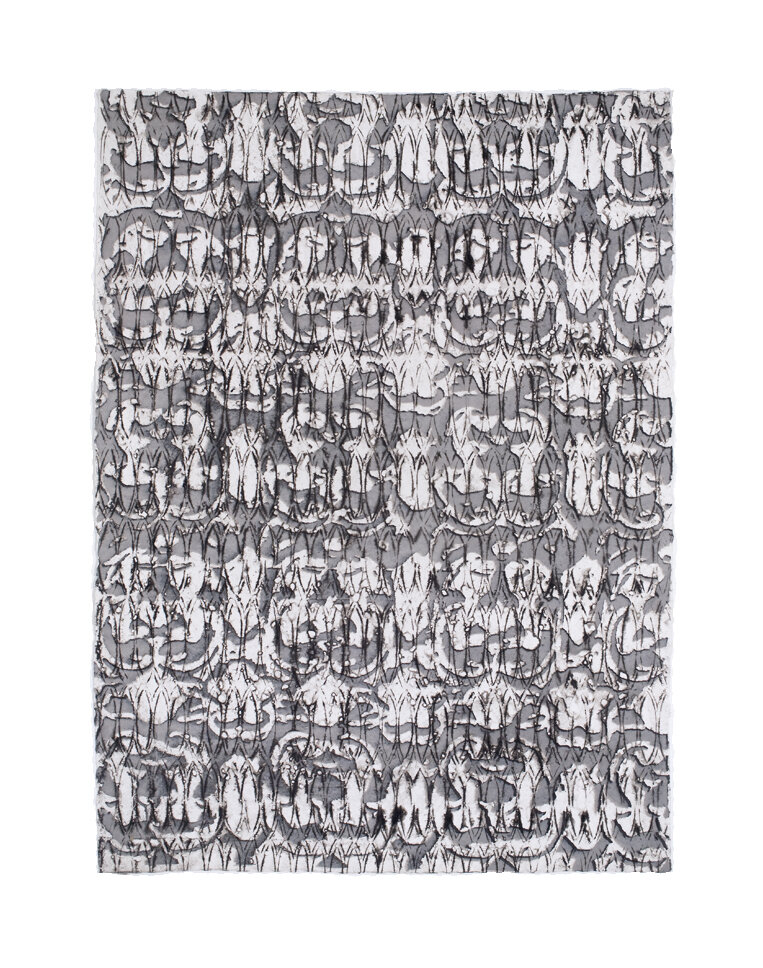   Margaret Lanzetta   Water Rustle , 1998 Pigmented cotton on cotton base 30 x 22 Inches 