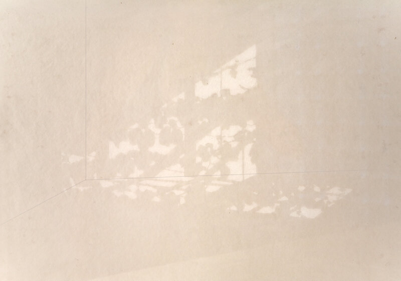   Mary Temple   Corner Light (detail) , 2007 Graphite on watermarked abaca 18 x 24 inches 