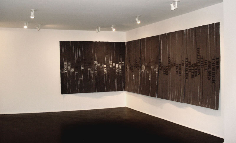   Alyssa Pheobus   Comber (Installation View II) , 2009 