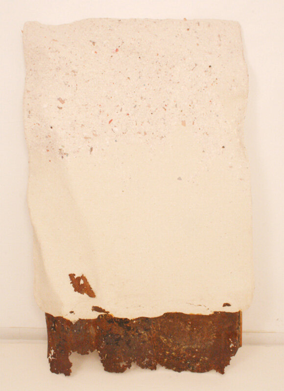   Molly Smith   Rot , 2012 handmade cotton, abaca, linen, and recycled paper 47 x 29 1/2 inches 