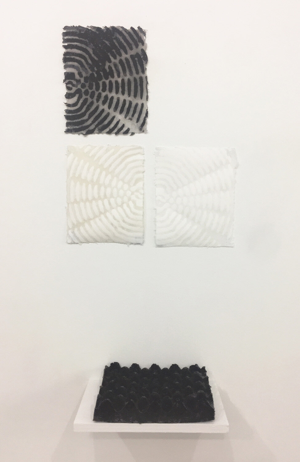   Audra Wolowiec   Waveforms , Installation View, Dieu Donné, 2017. 