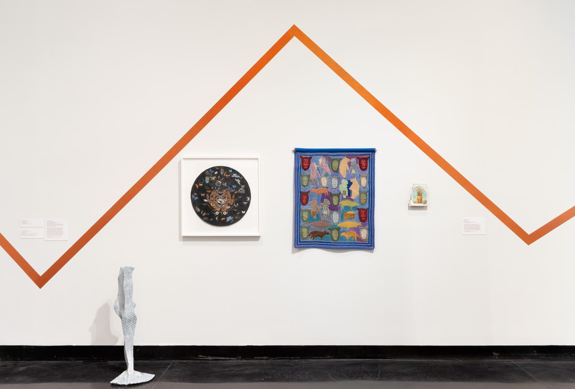  Installation view,  All These Growing Things , Tang Teaching Museum, 2025, photo by Mindy McDaniel; Courtesy of the Tang Teaching Museum 