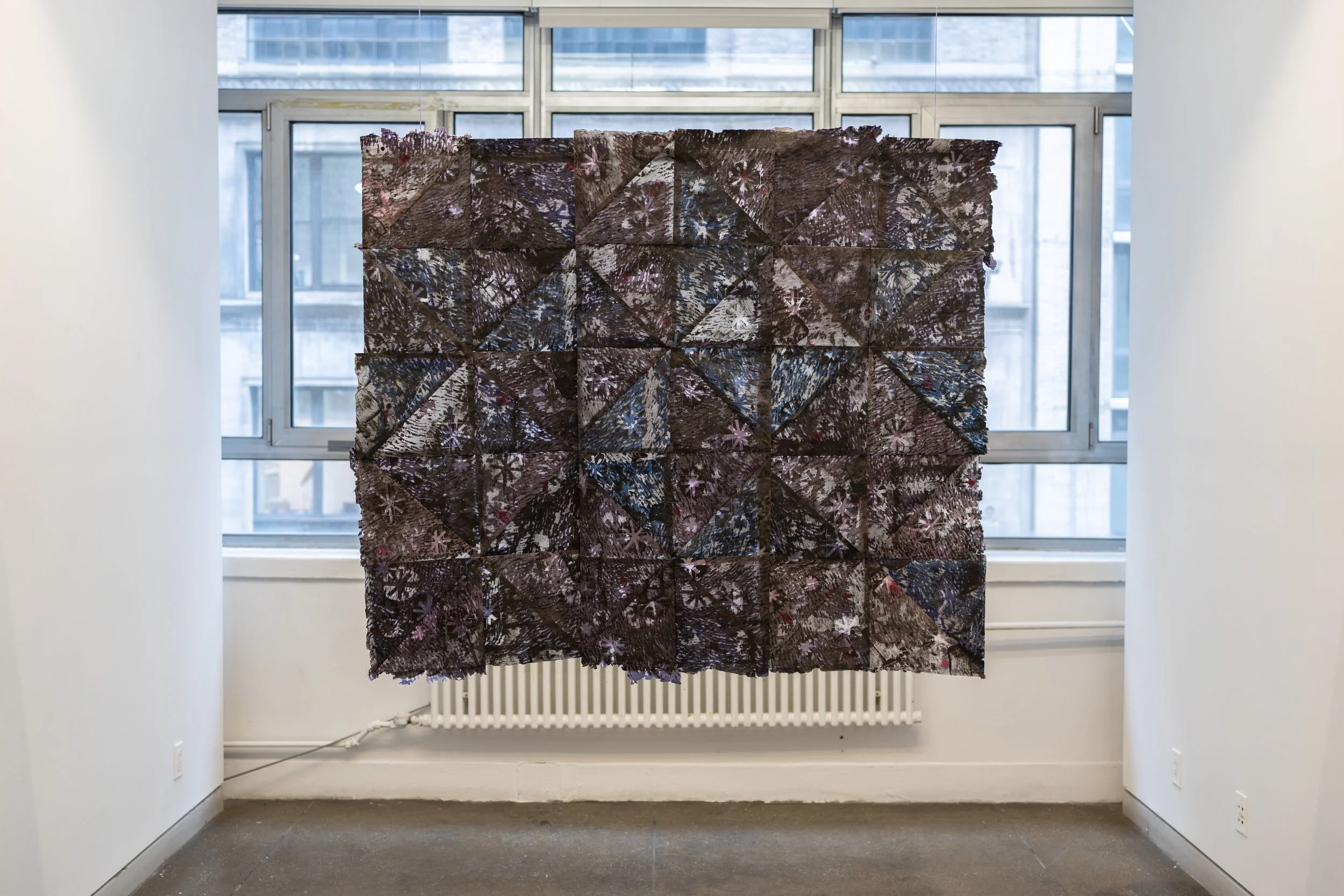  Installation view of  Tacit Knowledge  at the Elizabeth Foundation for the Arts 