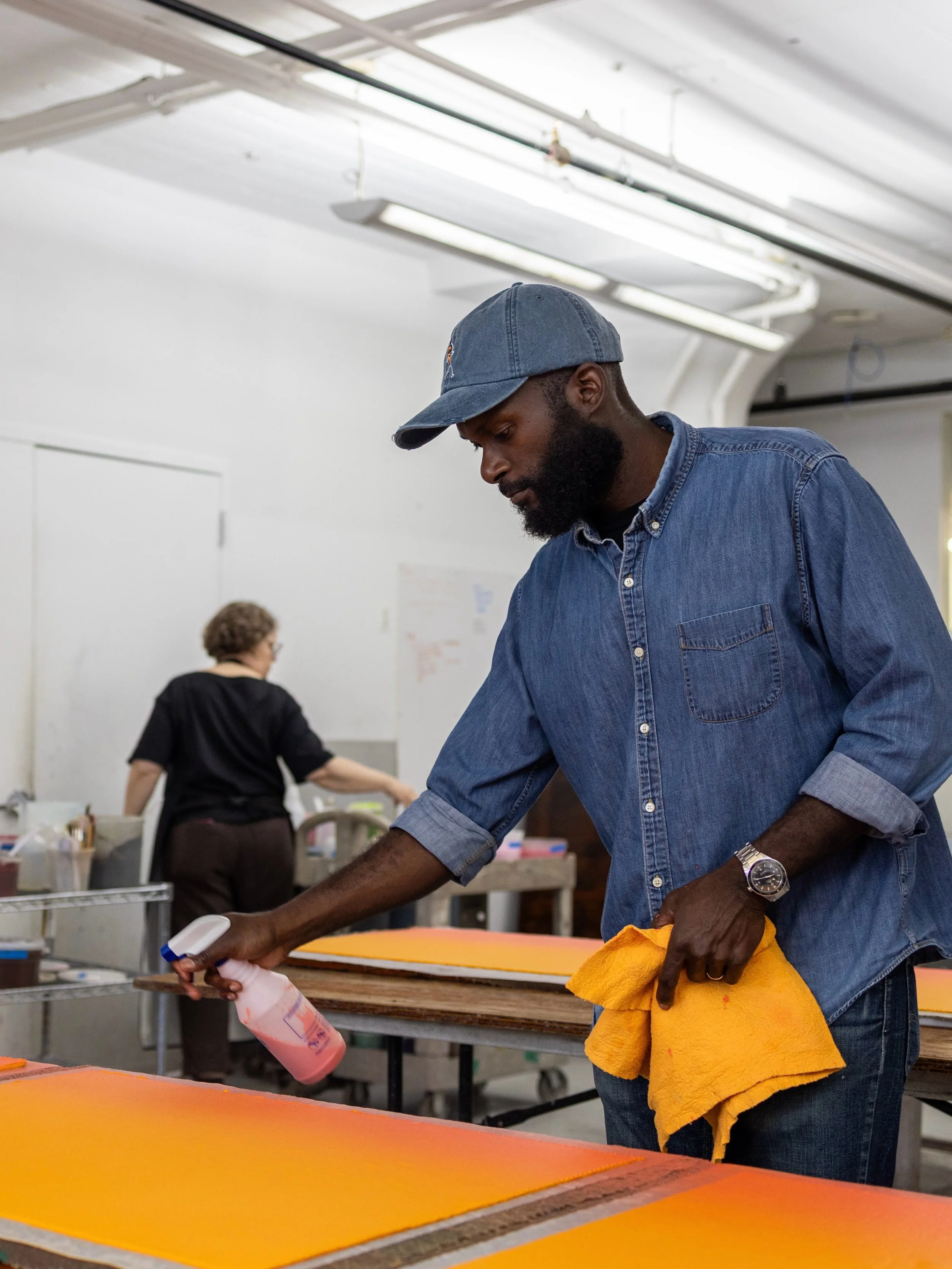 &ldquo;Using Dieu Donn&eacute;&rsquo;s paper pulp process, I wanted to capture something of the physical and visual essence of the tree canopy&mdash;the density of its branches, the irregularity of its growth, and the delicate spaces between leaves a