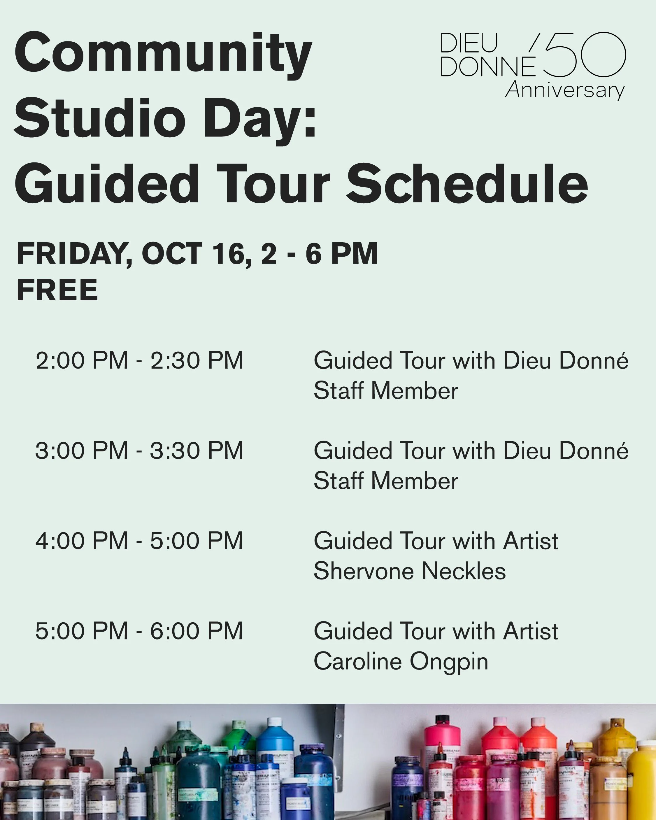 There are still a few tickets left for our Community Studio Day on October 16!

This free drop-in event will at our location in the Brooklyn Navy Yard will offer an up-close look at the ancient craft of papermaking and the contemporary artists workin