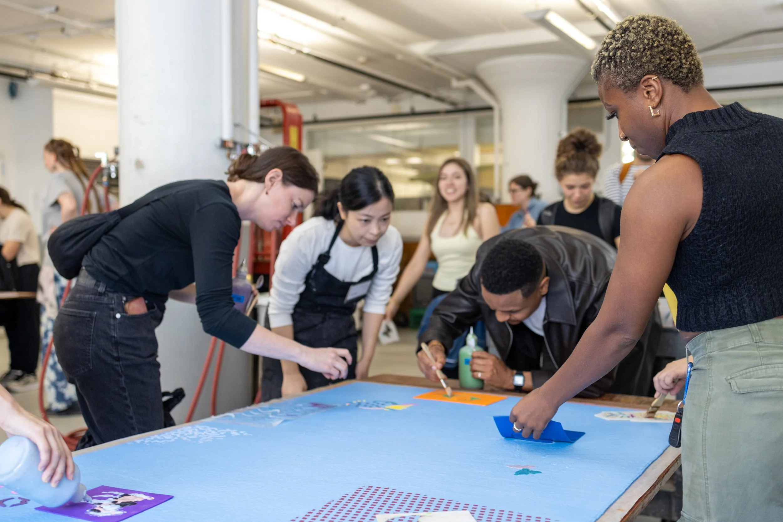 Community Studio Day: Tours, Demos, &amp; Pulp Painting