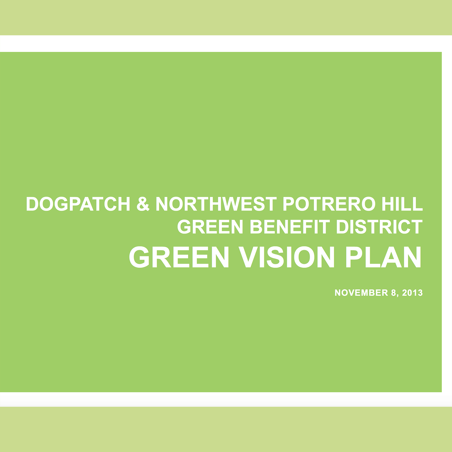 Green Vision Plan