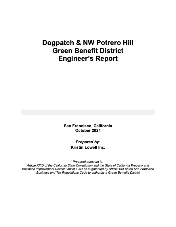 Engineer's Report